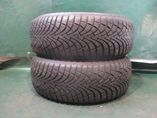 2 б/в зимова гума 205/55R16 91H Goodyear Ultra Grip 9+ 8 мм, 2019 VII