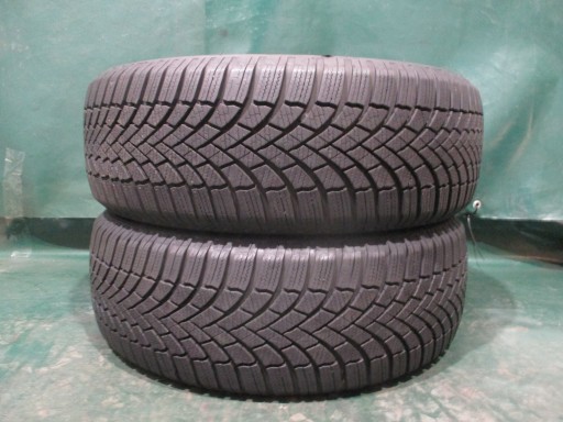 2 зимние шины б/у 205/55R16 Bridgestone LM005 7 мм XXII