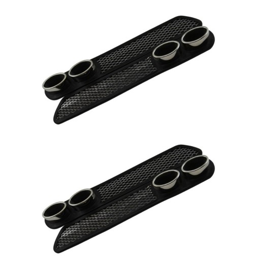 2 пары декоративные наклейки выхлопной трубы автомобиля