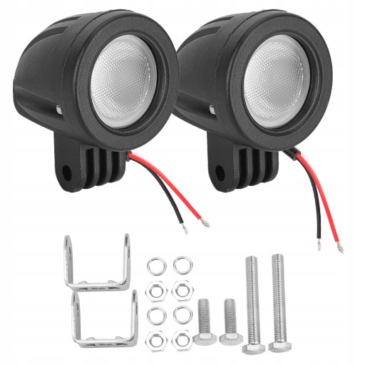 1611190021811 - 2 шт. 10W автомобіля призвело світло IP67 водонепроникний