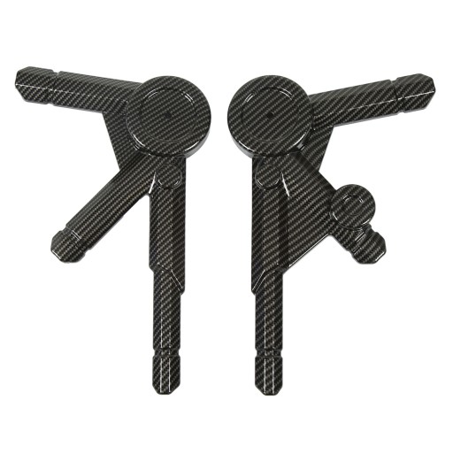 2 шт. Мотоциклетная боковая рамка из углеродного волокна панель крышка левая правая