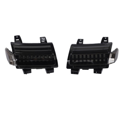 2 шт. світлодіодний миготливий покажчик повороту 2018JLDT2021 DRL бічні габаритні вогні