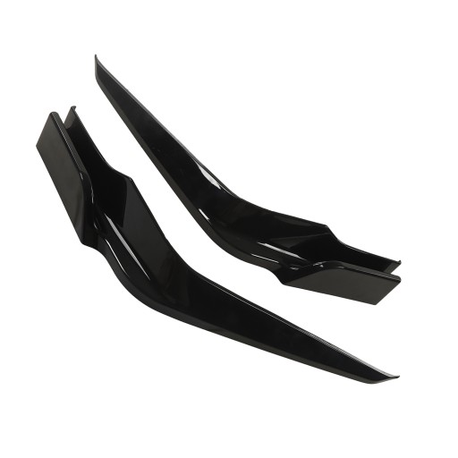 2 шт. Спліттер переднього бампера чорний