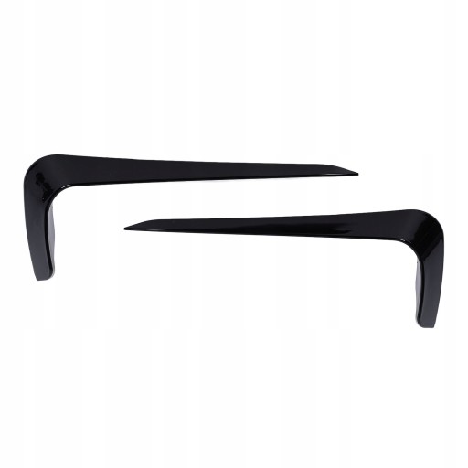 2 шт. Роздільник переднього бампера з аеродинамічної сторони