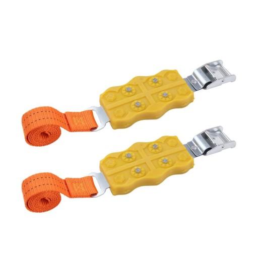 2шт универсальные противоскользящие цепи противоскольжения