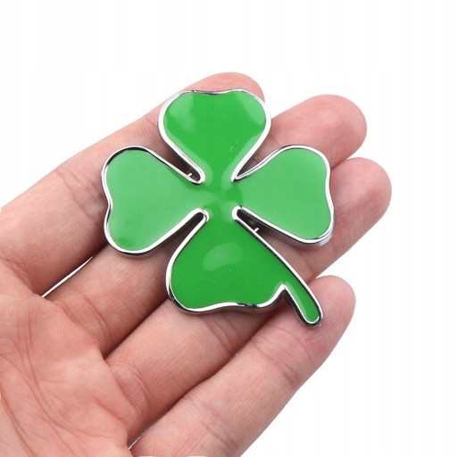 2 шт. автомобильные наклейки клевер клевер размер 3,2 см