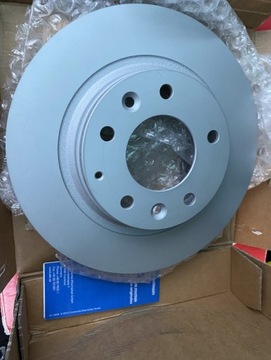 2 задніх гальмівних диска ATE 24 0302.1 Mazda GH GY