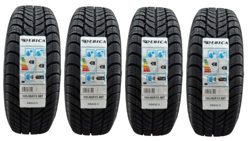 2 х ЗИМНИЕ ШИНЫ 185/65R15 DĘBICA FRIGO 2 АКЦИЯ