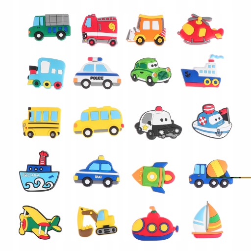 20 шт. автомобильный магнит на холодильник наклейки