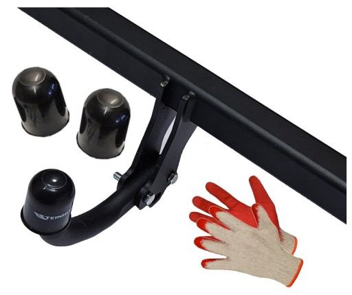 БУКСИРОВОЧНЫЙ КРЮК 2000 КГ + КОЛПАКИ для FORD FOCUS KOMBI с 2018 MK4 IV TURNIER