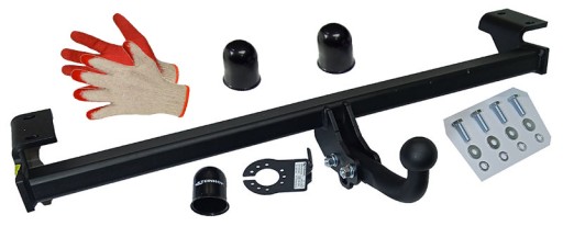 2000 кг/80 кг БУКСИРУВАЛЬНИЙ ГАК + КОЛПАКИ для TOYOTA RAV4 II 2 2000-2005 DWÓJKA