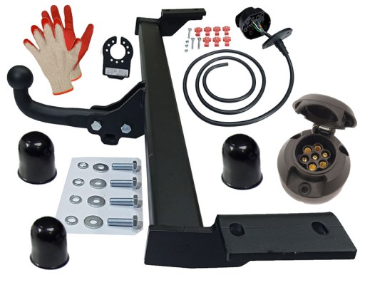 2000 кг+80 кг БУКСИРОВОЧНЫЙ КРЮК+ЖГУТ ДЛЯ TOYOTA RAV4 II 2 2000-2005 2WD+4WD 4x4