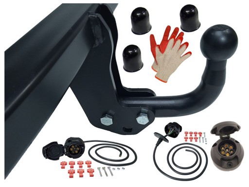 2000кг БУКСИРУВАЛЬНИЙ ГАК + джгут для VW VOLKSWAGEN GOLF 7 VII SEDAN 2012-20 HTB