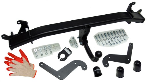 ЖЕСТКИЙ БУКСИРОВОЧНЫЙ КРЮК 2000 кг CITROEN C5 AIRCROSS с 2018 г. +ЧЕХЛЫ