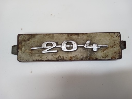 204 - Warszawa 204 Обкладинка радіо ЕМБЛЕМА ЗНАЧОК ЛОГОТИП ОРИГІНАЛ PRL