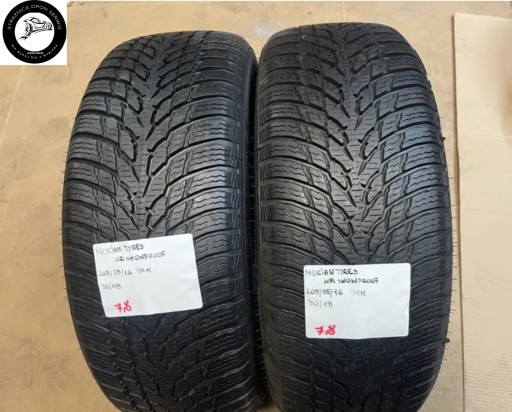 Зимняя покрышка NOKIAN TYRES WR SNOWPROOF 205/55/R16 91H