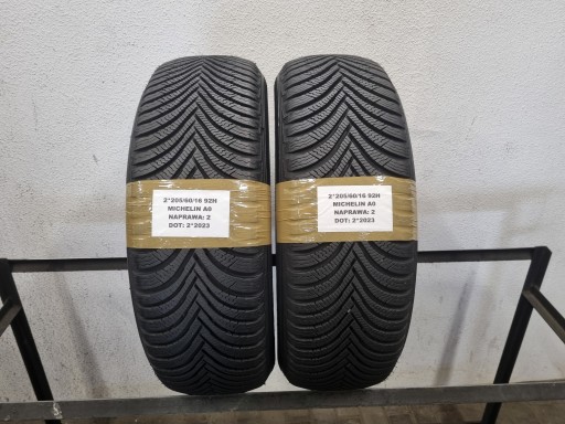205 60 16 92H Michelin Alpin 5 ПАРА 2 ШТ. DOT.2023R