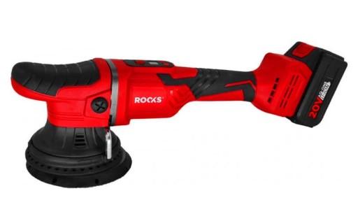 ПОЛИРОВАЛЬНАЯ МАШИНА AQ-ONE ДВОЙНОГО ДЕЙСТВИЯ, 20 В, 125 ММ X 15 ММ, 2100-4800 об/мин,