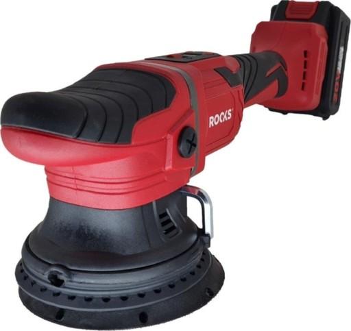 20 В AQ-ONE ПОЛІРУВАЛЬНА МАШИНА ПОДВІЙНОЇ ДІЇ 125 MM X 15 MM, 2100-4800 RPM,