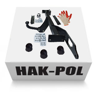 2100кг БУКСИРУВАЛЬНИЙ ГАК + КОЛПАКИ для OPEL INSIGNIA A 1I 4/5дв. + КОМБІ 2008-17 рр.