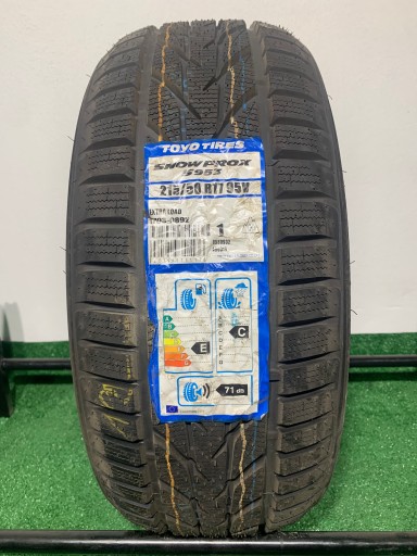 215/50R17 95V Toyo Snowprox S953 НОВА ОДНА ЗИМОВА ШИНА