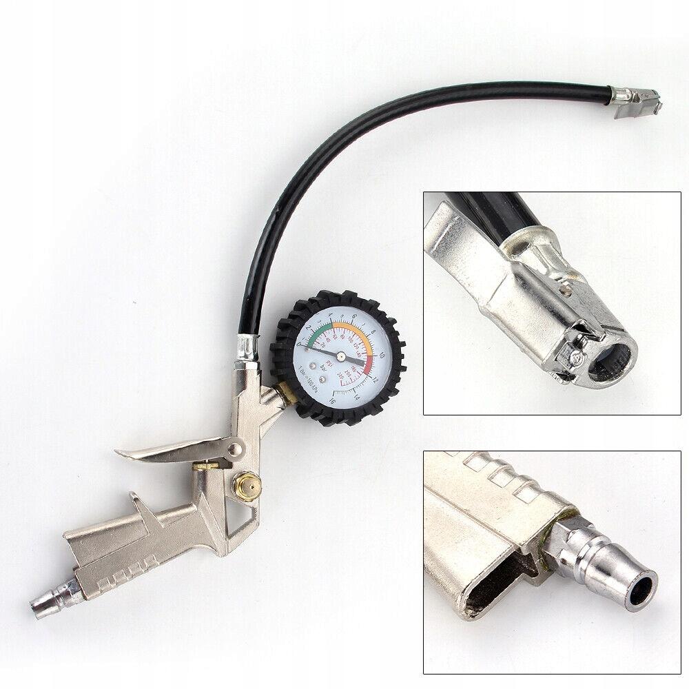220psi автомобільний шиномонтажний насос з манометром для