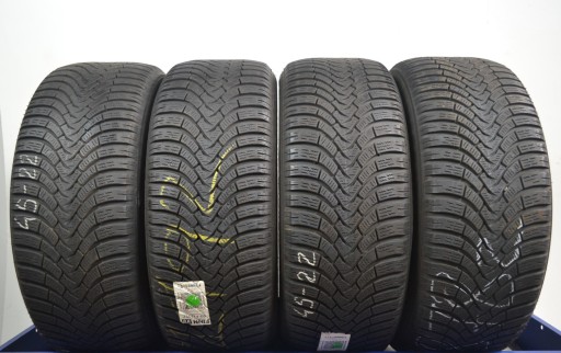 225/55R17 101V FALKEN EUROWINTER HS01 x4шт 7878z
