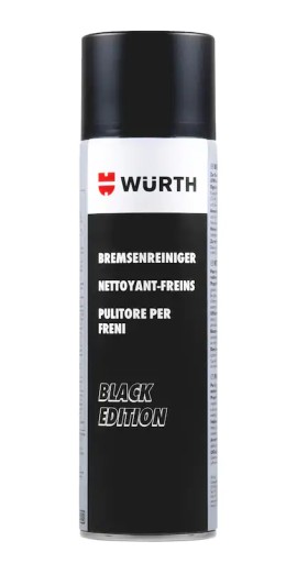 24 X Black Wurth 600 мл Средство для удаления тормозов