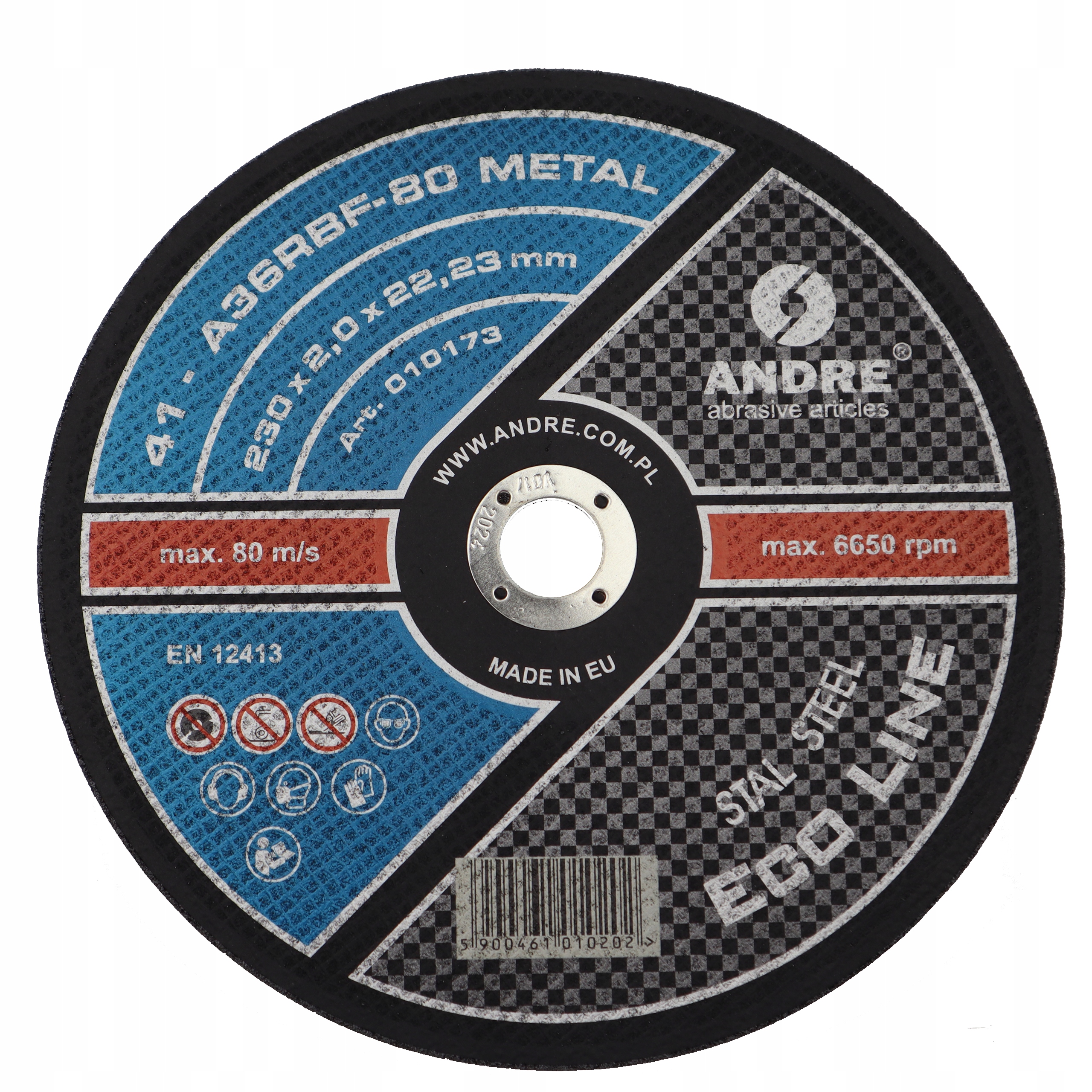 25 режущие диски 230X2X22 ANDRE ECO LINE