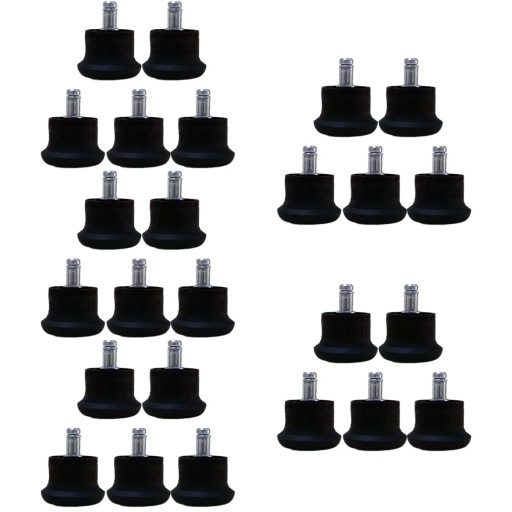 25 шт. Колеса для стульев. Сменные направляющие.