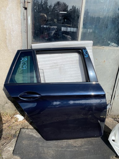 269 ​​bmw f11 задняя дверь правая carbonschwarz 416