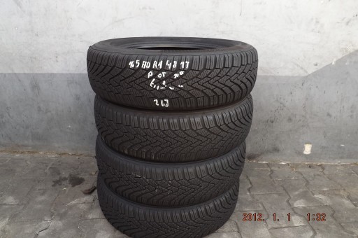 [26J] 4xWINTER 165/70R14 81T CONTINENTAL CONTIWINTERCONTACT TS850 &