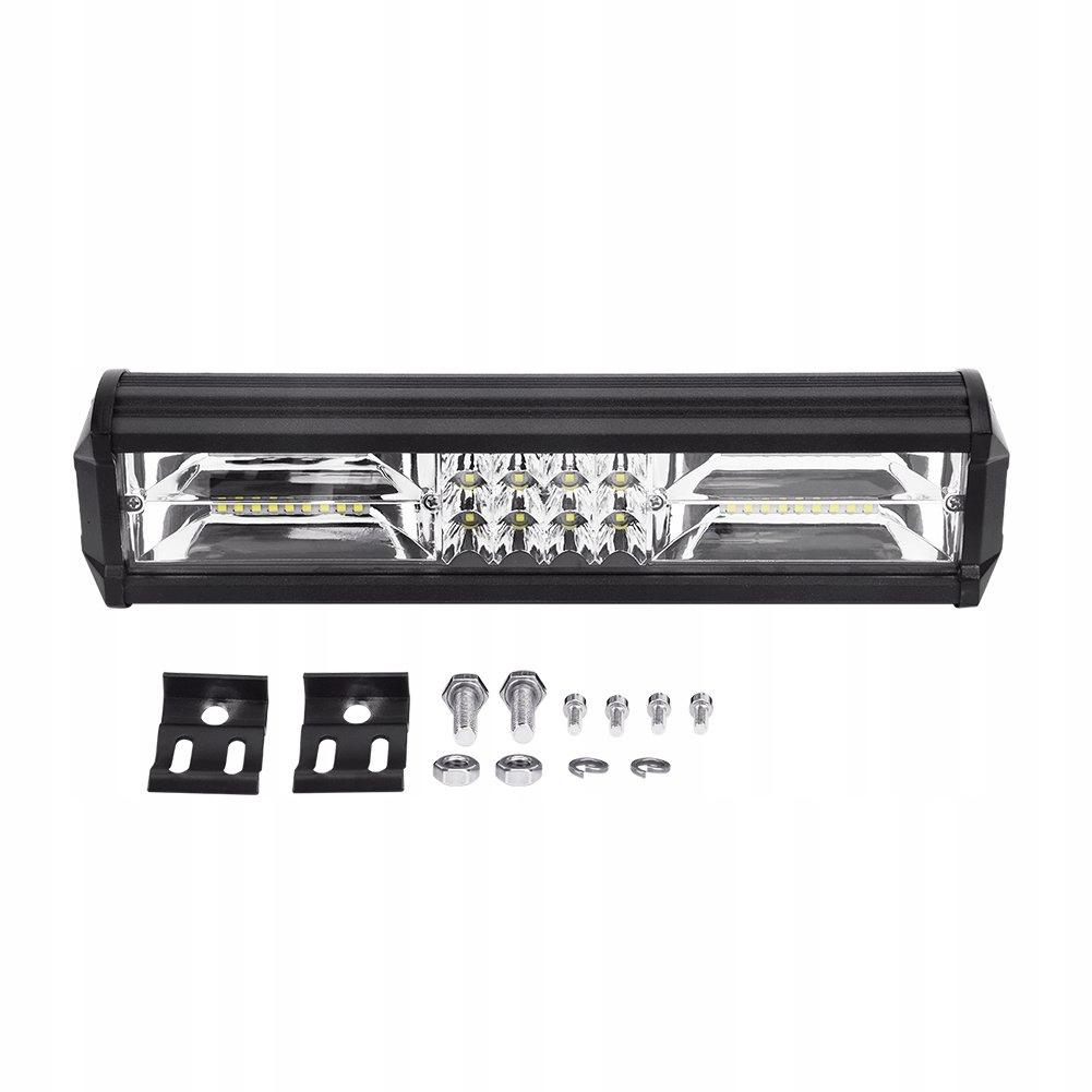 288w - 12inch 12V LED Work Light Bar Flood Spot