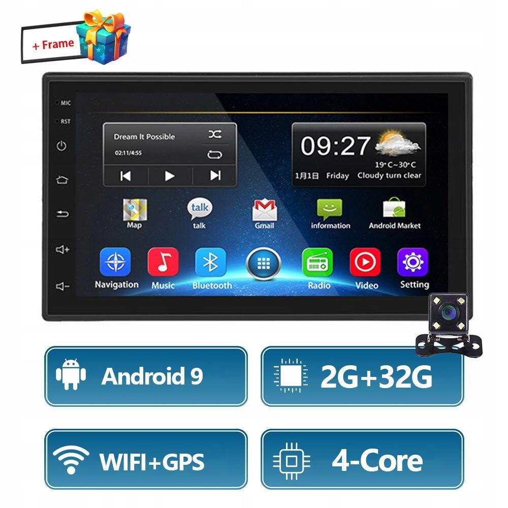 2G 32G с 4 стилями LED AMPrime 2 Din радио автомобиль