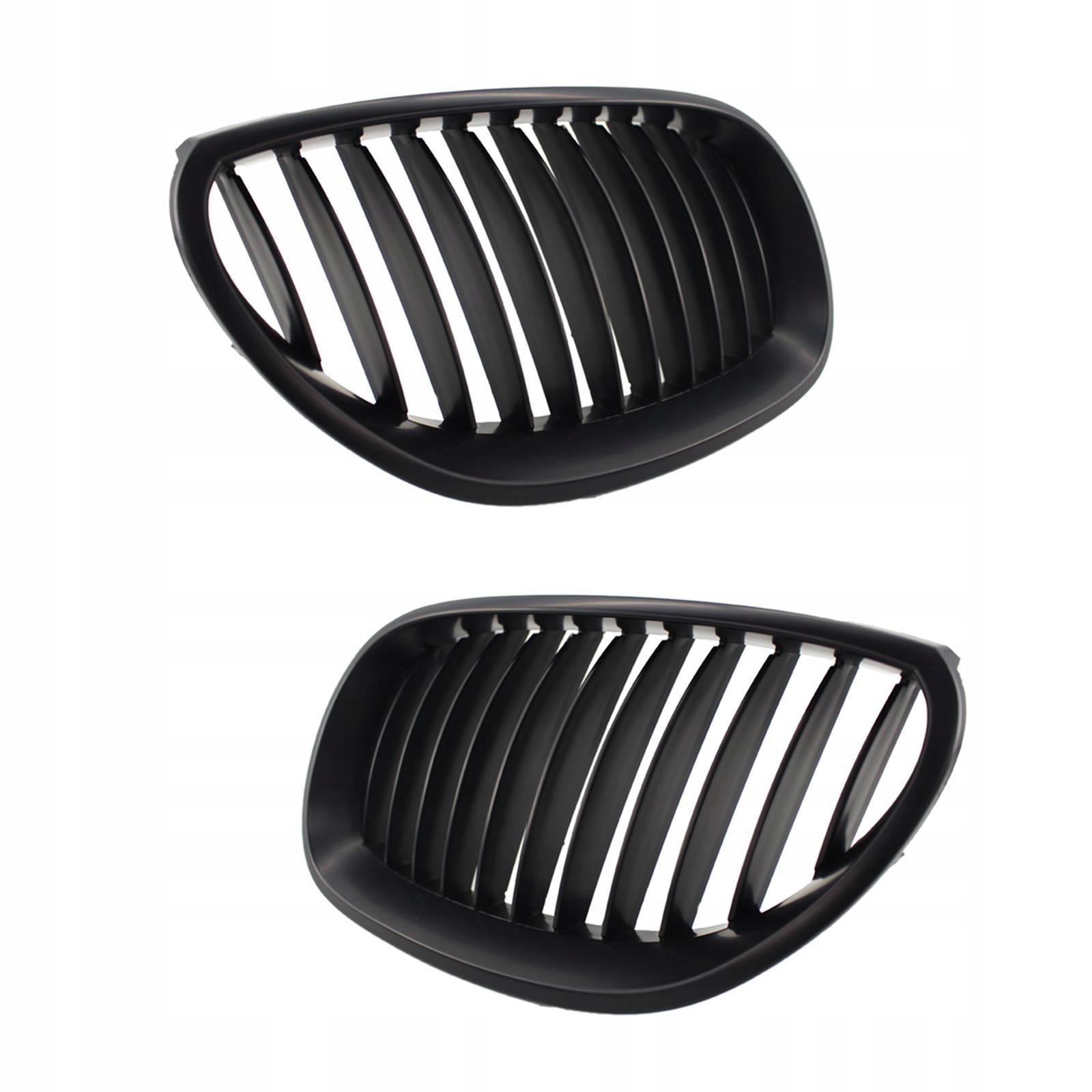 254663 - 2 шт. Передняя почечная решетка матовая черная левая и