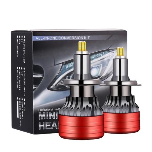 LED 3D 360° H7 - 2PCS H7 LED Bulbs Lamp 6500K 1to1 12V CANBUS ПОТУЖНИЙ БІЛЬШЕ СВІТЛА