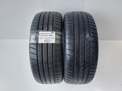 2X ШИНА BRIDGESTONE TURANZA T005 215/55 R17 94V