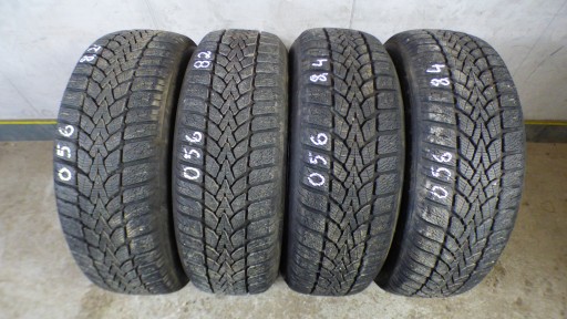 2 ШИНЫ 16 DUNLOP WINTER RESPONSE 2 195x60x16 8,4 мм 2021R