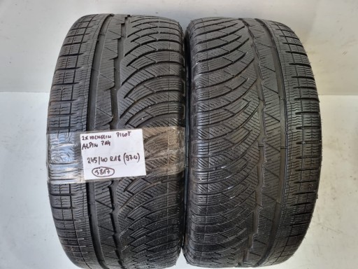 2 ШИНЫ MICHELIN PILOT ALPIN PA4 245/40 R18 97W