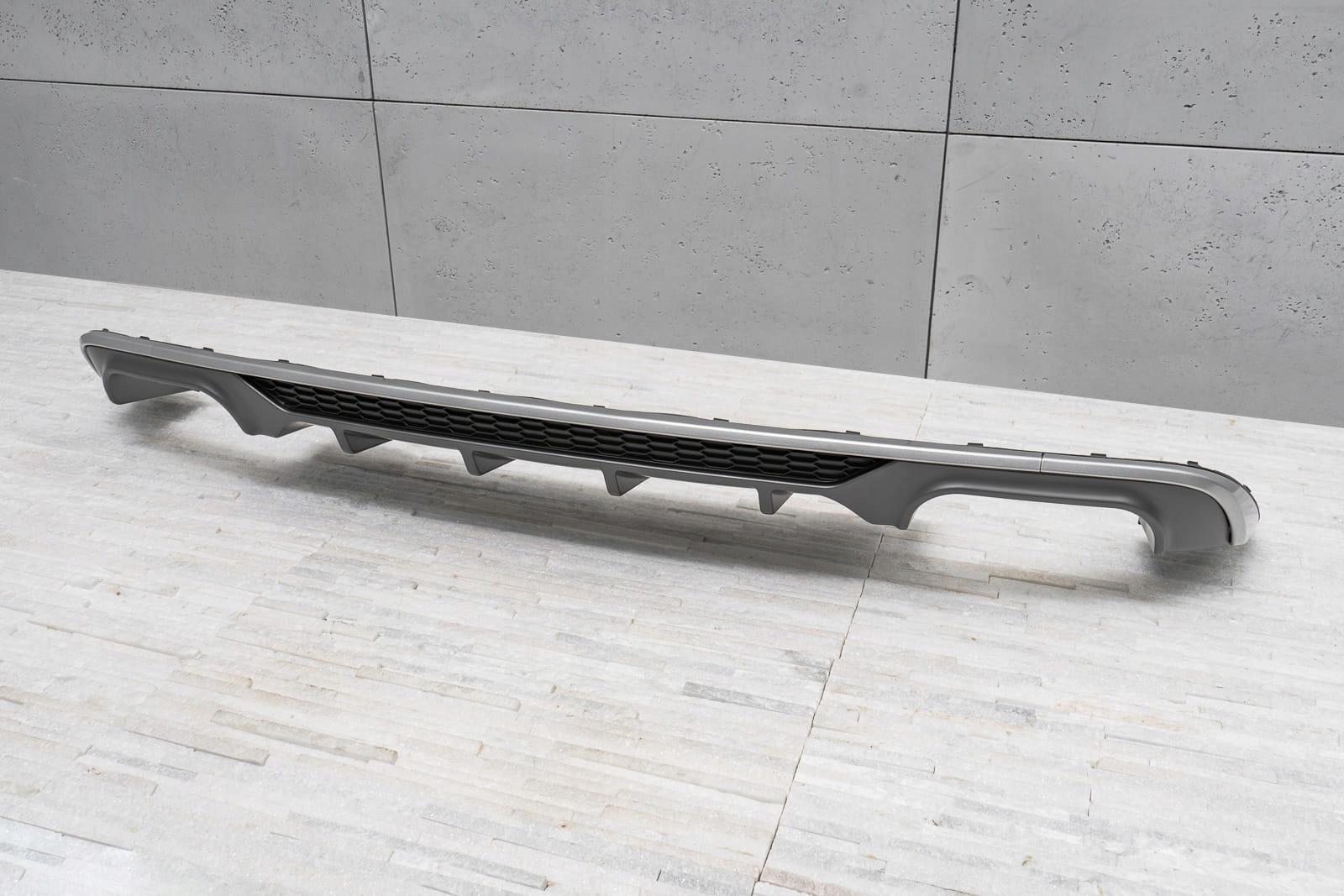 AUDI A3 8V седан 17-20 Lift дифузор заднього бампера