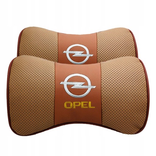 2pcs кожаный автомобильный подголовник для Opel