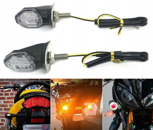 05201313-1pair - 2шт мотоцикл покажчик повороту світлодіодний індикатор