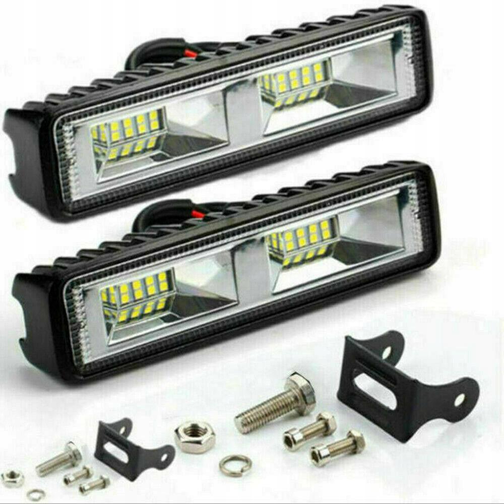 2x 12V 48W LED LED BAR Light Flood Spot Lamp