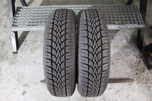 2x 165/65R15 DUNLOP WINTER RESPONSE 2 81T 22r