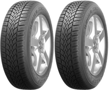 2x 185/60R15 DUNLOP WINTER RESPONSE 2 MS XL