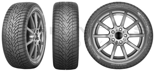 2x 195/50/15 H Kumho WP52 WinterCraft