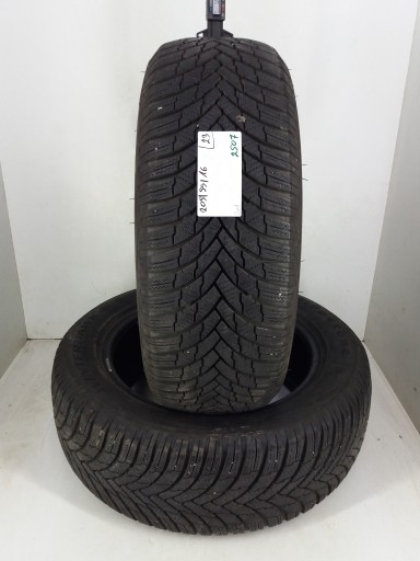2x 205/55R16 205/55/16 Firestone Winterhawk 4