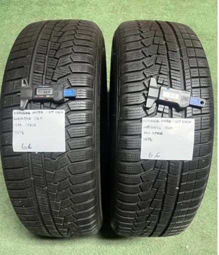 2x 205/60/16 92H HANKOOK WINTER I*cept EVO 2 зимова шина M+S 3PMSF