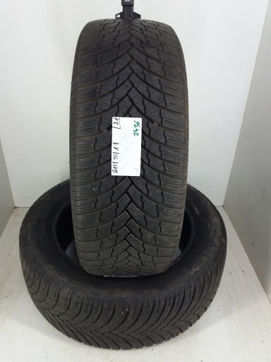 2x 215/55R17 215/55/17 Firestone Winterhawk 4