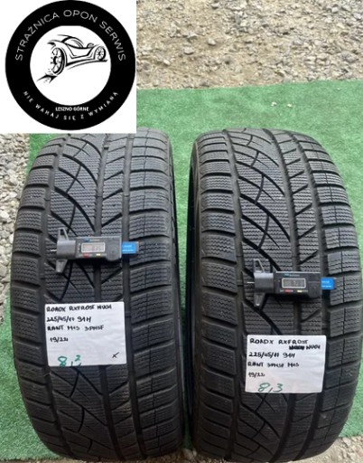 2x 225/45R17 91H ROADX RXFROST WU01 зимова гума 2022 р.